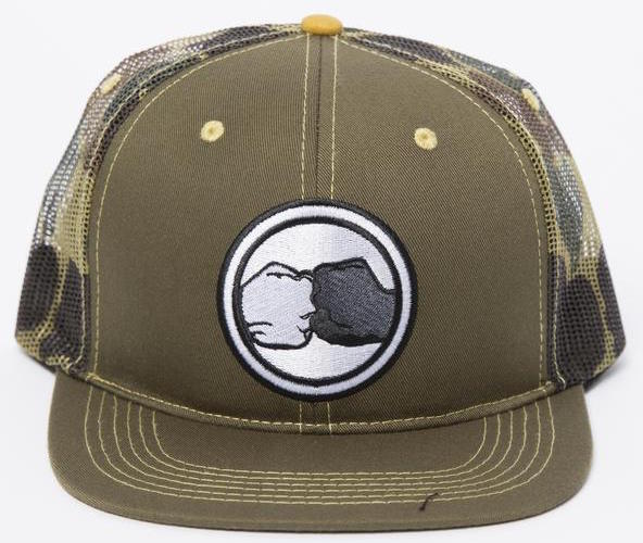 Olive Mesh Trucker