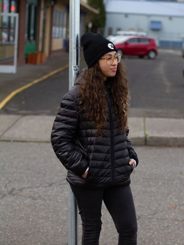 Bubble black jacket online