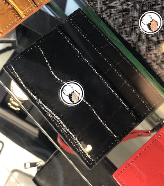 Embossed Slim Card Holder