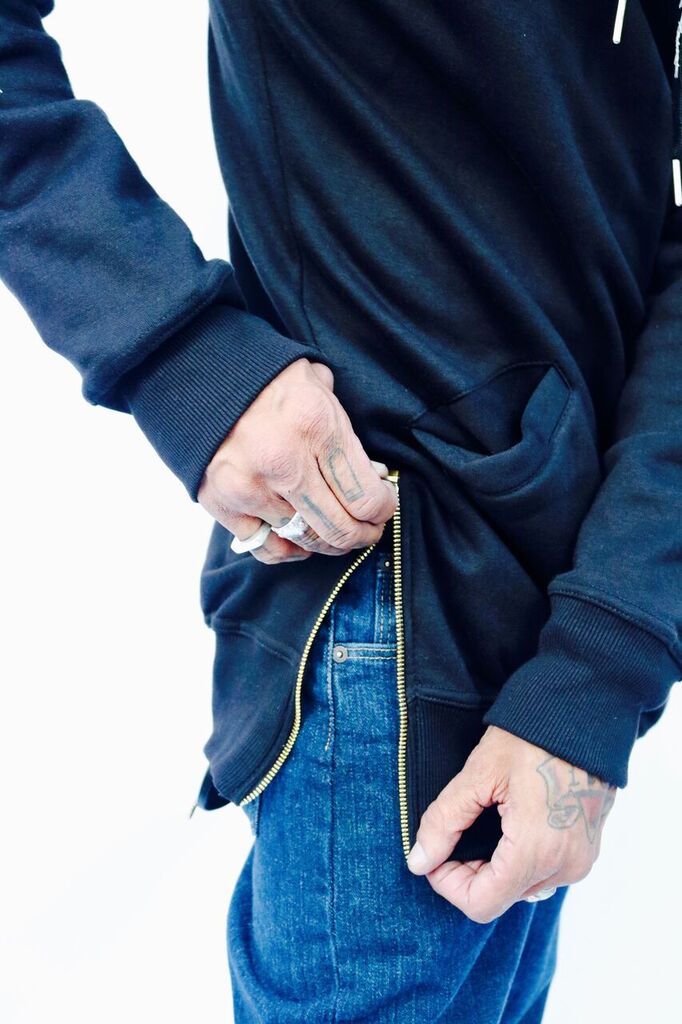 Organic Cotton Long Hoodie